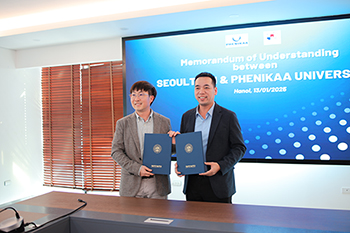 Seoul Tech Signs MOU with PHENIKAA University in Vietnam and Completes Global Capstone Design Collaboration With Flying Colors 썸내일 이미지